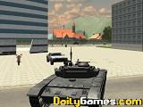 Tank driver simulator